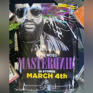 Rick ross ricky rozay poster used
Poor condition
